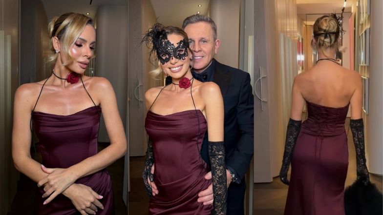 Izabela Janachowska wraz z mężem poszli NA BAL MASKOWY. Poznalib