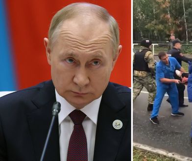 Putin i Pieskow o ataku w Iżewsku. W strzelaninie w szkole zginęło 13 osób