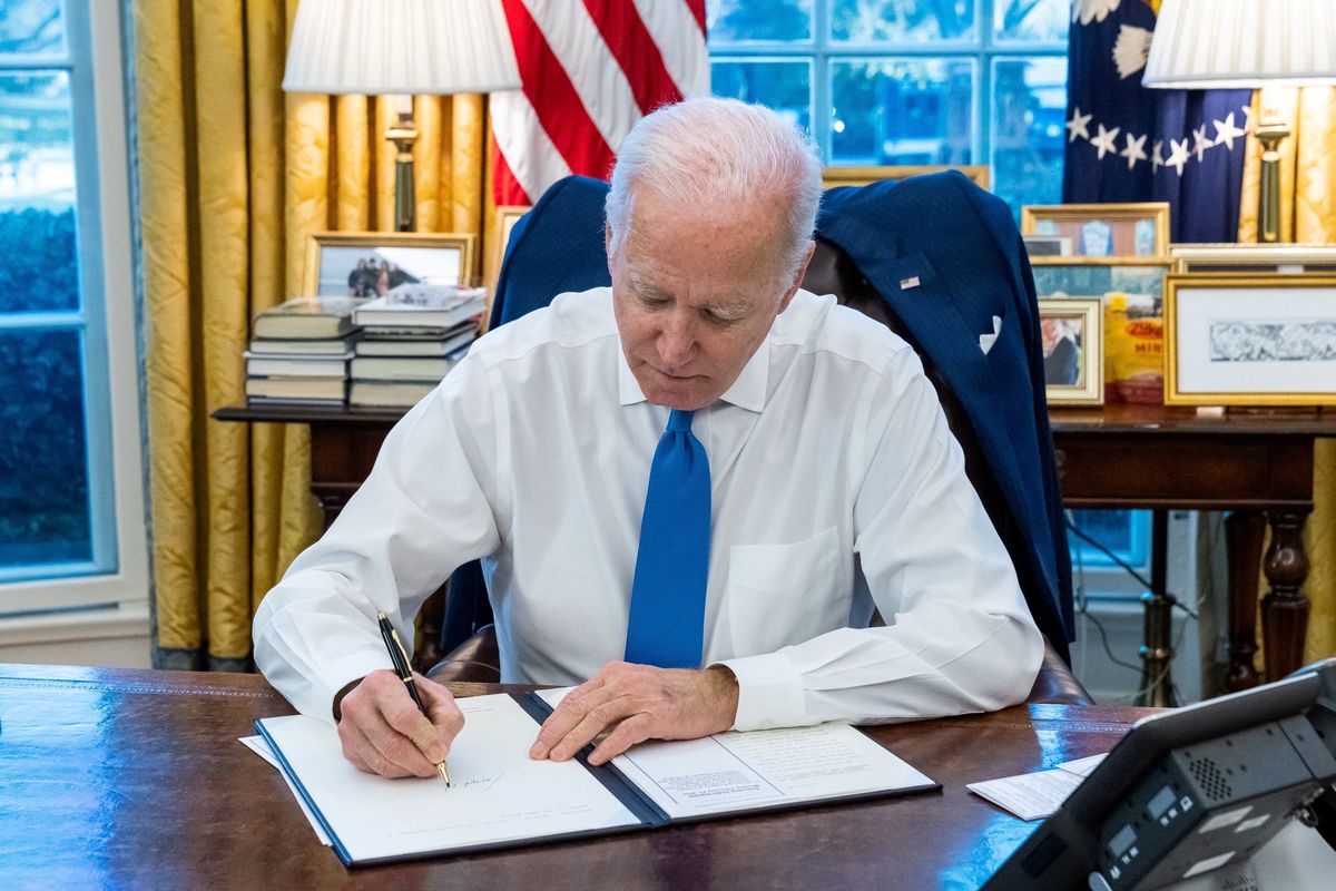 Prezydent USA Joe Biden 