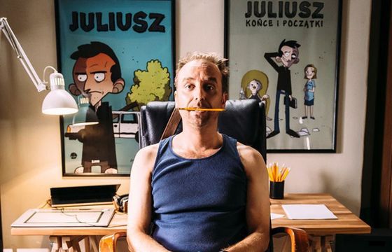 Wojciech Mecwaldowski w komedii &#34;Juliusz&#34; przeklina na dzieci (wideo)