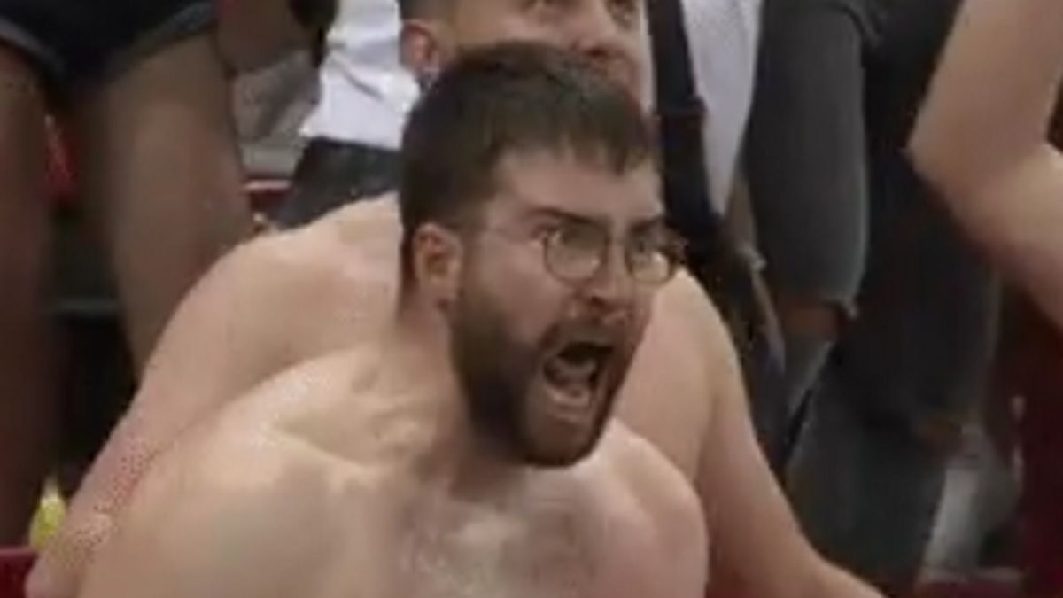 Twitter / Na zdjęciu: fan reprezentacji Szwajcarii