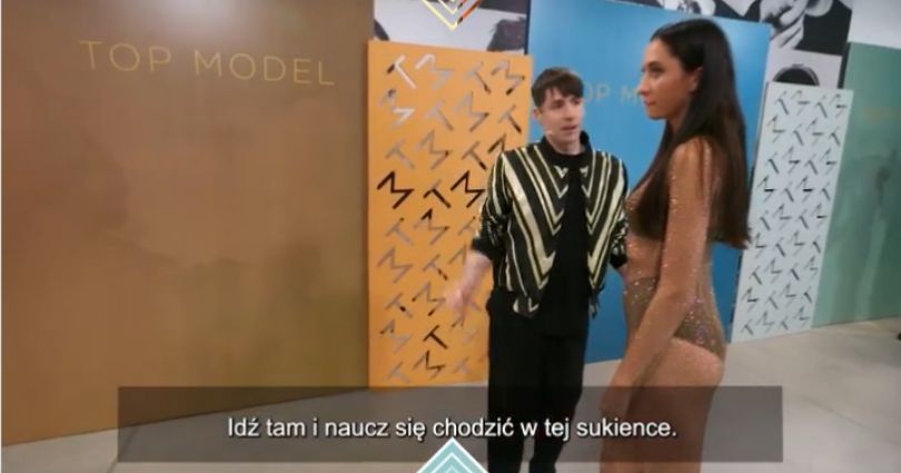 "Top Model". Chaotyczny pokaz mody i krytyka zachowania Weroniki za kulisami 