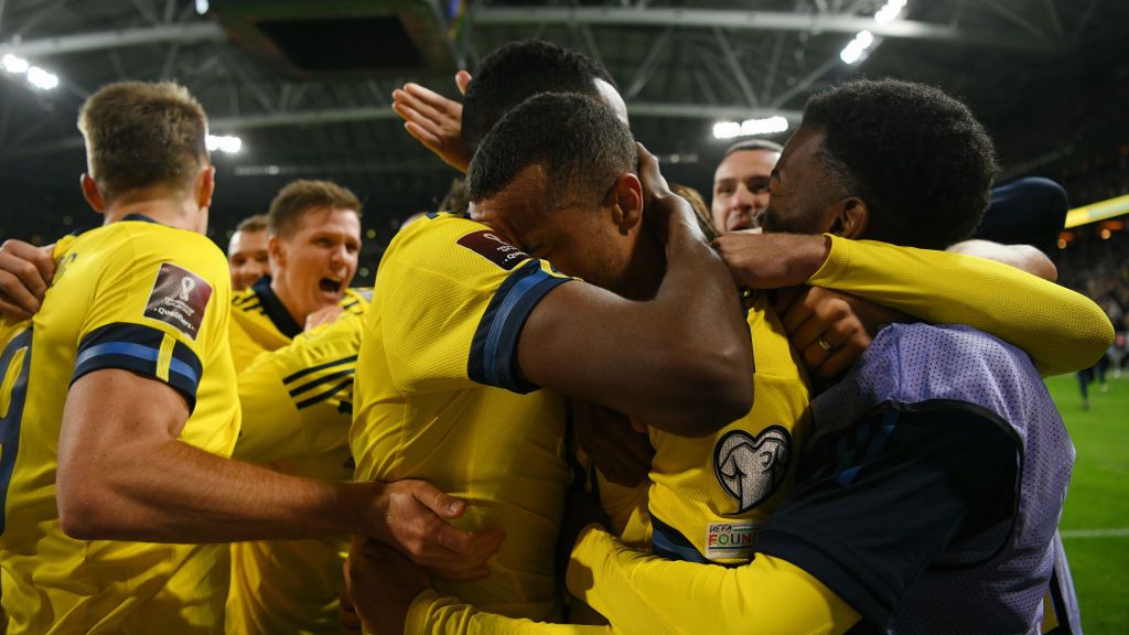 Zdjęcie okładkowe artykułu: Getty Images /  David Lidstrom / Na zdjęciu: Reprezentacja Szwecji w piłce nożnej