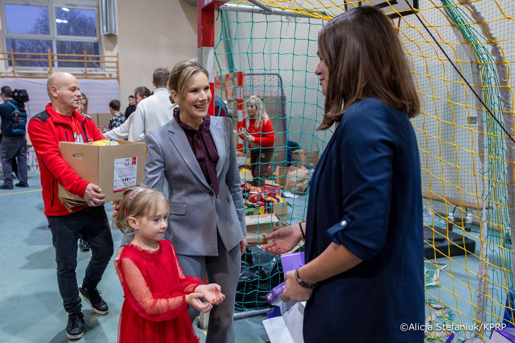 Marta Nawrocka w Chociwlu