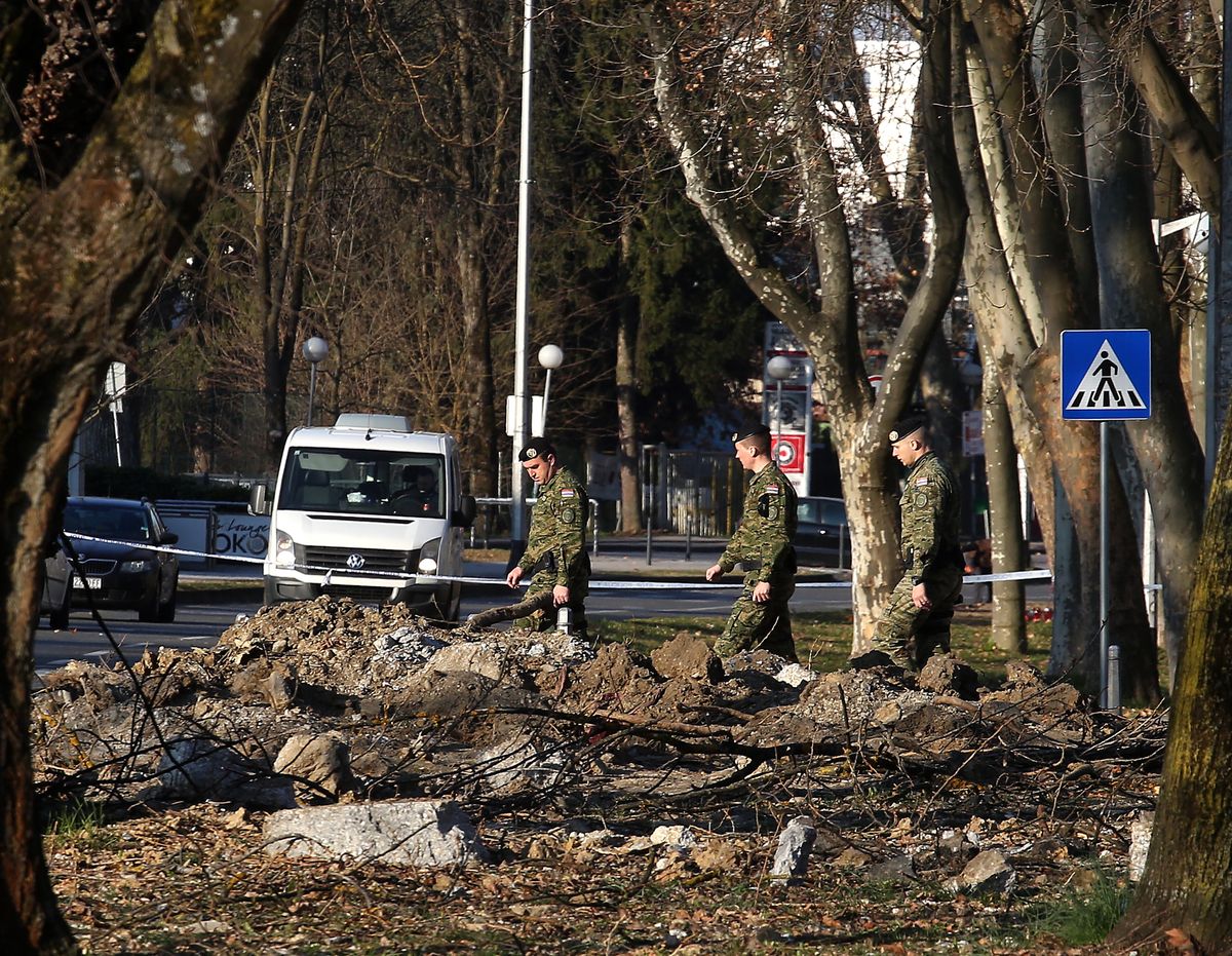 W stolicy Chorwacji rozbił się wojskowy samolot bezzałogowy 