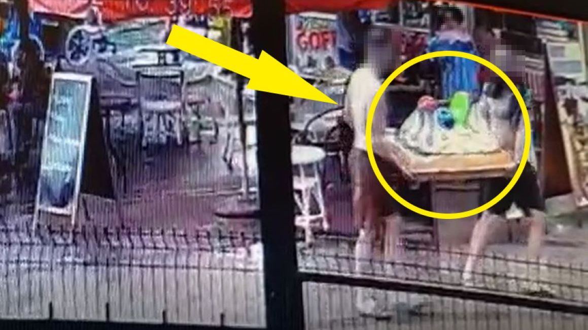 Złodzieje ukradli ogromnego gofra 