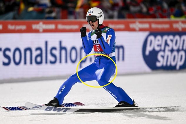 Kombinezon Piotra Żyły w konkursie w Oberstdorfie. Fot. Getty Images