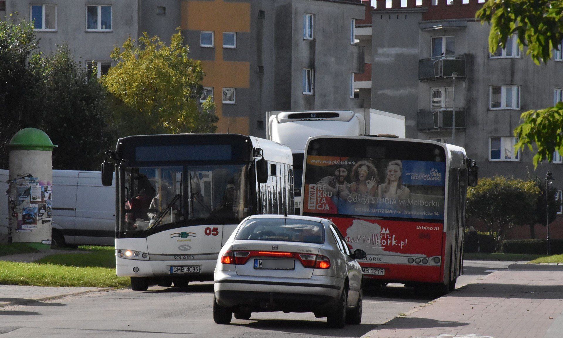 Komunikacja miejska w Malborku. Bezpłatna tylko dla mieszkańców?