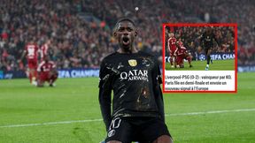 Euforia we Francji, smutek w Anglii. Oto echa po meczu Liverpool - PSG