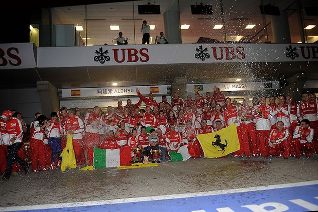 Ferrari pozostała walka o drugie miejsce wśród konstruktorów
