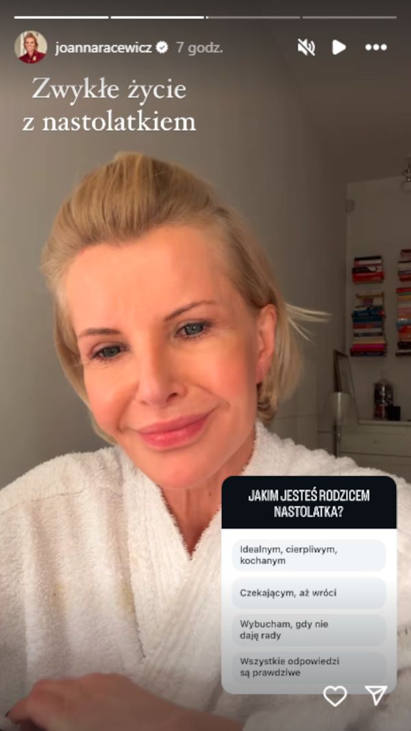 Joanna Racewicz bez makijażu
