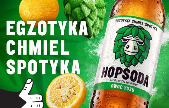Ostecx Créative wprowadza napój z chmielem Hopsoda