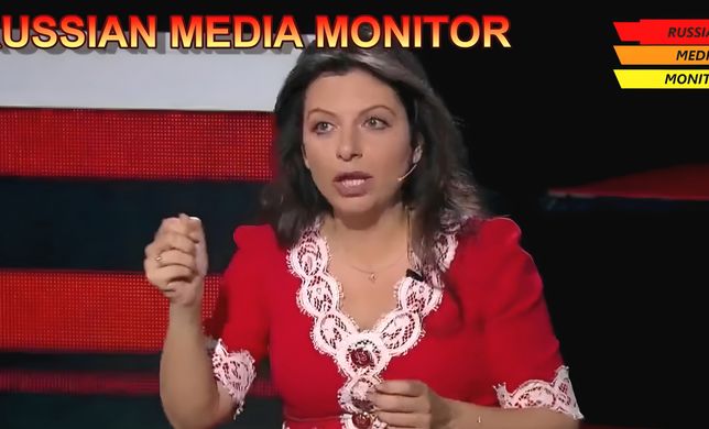 Obłęd w rosyjskiej TV. Czy ta kobieta siebie słyszy?