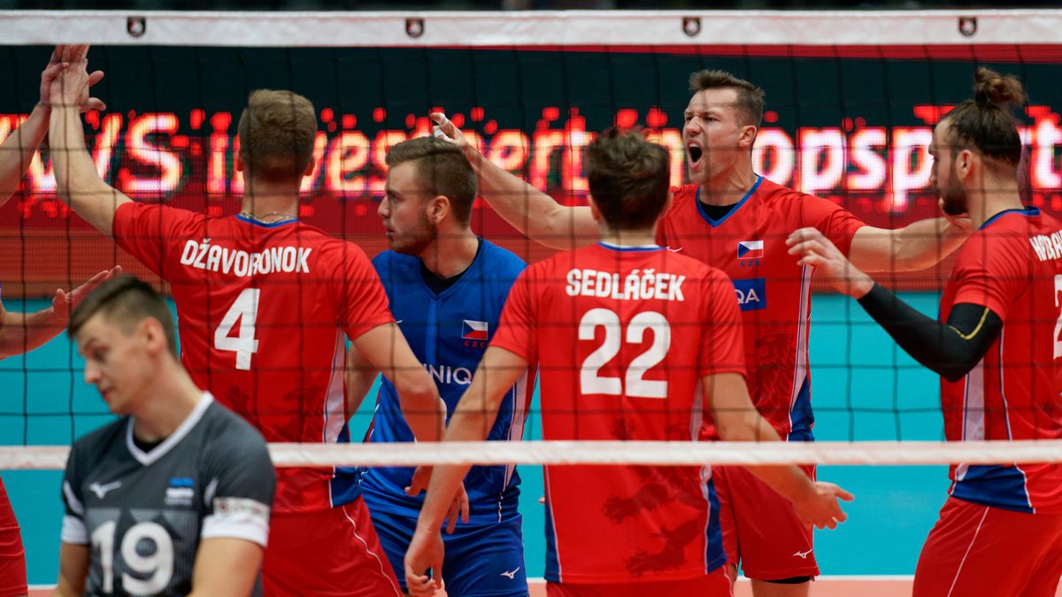 Materiały prasowe / CEV / Na zdjęciu: siatkarze reprezentacji Czech