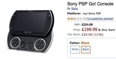 Europejskie Sony zadowolone ze sprzedaży PSP Go... Są już pierwsze obniżki cen