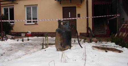 Pożar domu w Wąwolnicy. W ogniu zginął mężczyzna