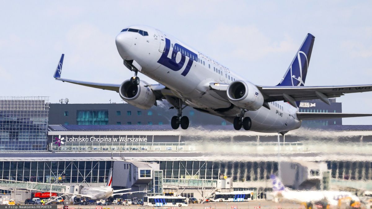 Lotnisko Chopina to największy port lotniczy w kraju