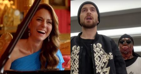 Kate Middleton ZAGRAŁA NA EUROWIZJI! Towarzyszyli jej muzycy z Kalush Orchestra