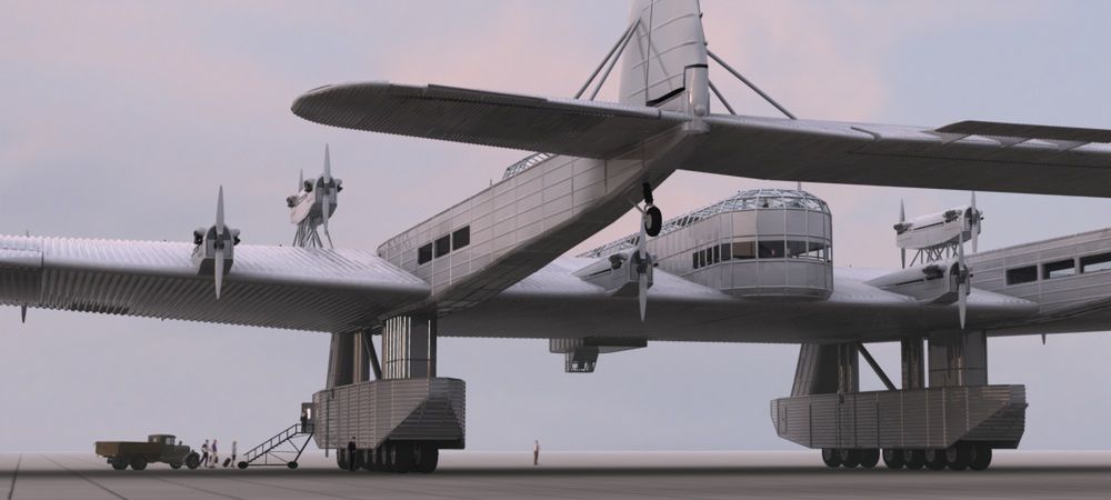 Niezwykłe konstrukcje [cz. 3.]. Kalinin K-7 - radziecka latająca forteca 10