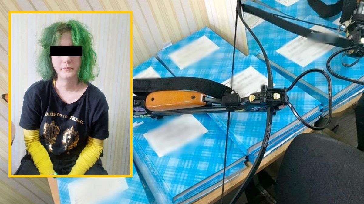 19-latka postrzeliła nauczycieli z kuszy 