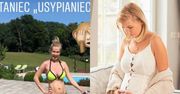 Edyta Pazura pokazała się w bikini MIESIĄC PO PORODZIE! Fani zachwyceni: "Bogini! Piękna figura!"
