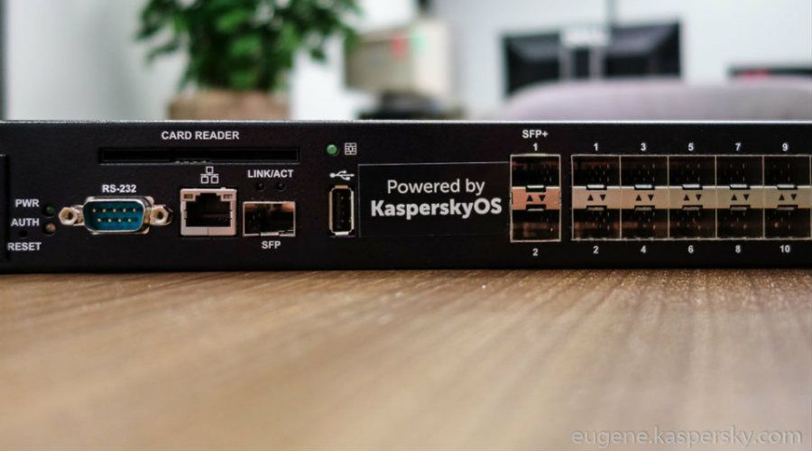 Pierwsze urządzenie z systemem Kaspersky OS