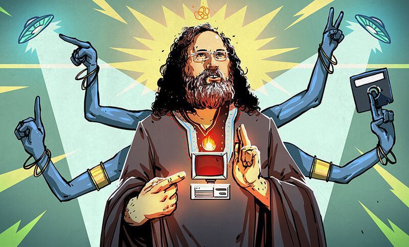 Richard M. Stallman — charyzmatyczny guru Ruchu Wolnego Oprogramowania