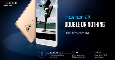 Honor 6X – smartfon dla milenialsów z dwoma aparatami i... Androidem 6.0 #CES2017