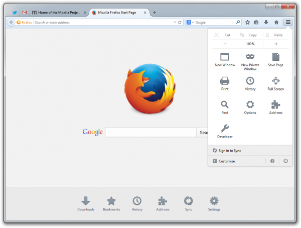Tak wygląda nowy interfejs przeglądarki Firefox