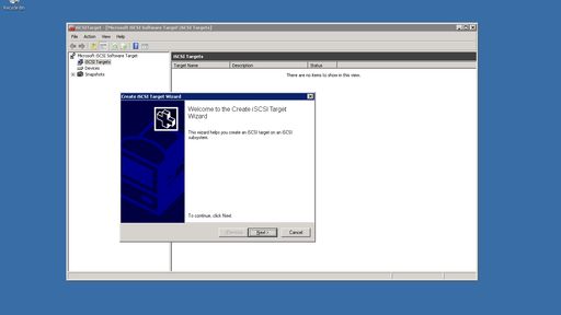 Microsoft iSCSI Software Target