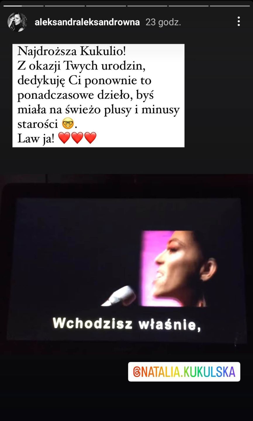Ola Kwaśniewska uczciła urodziny Natalii Kukulskiej