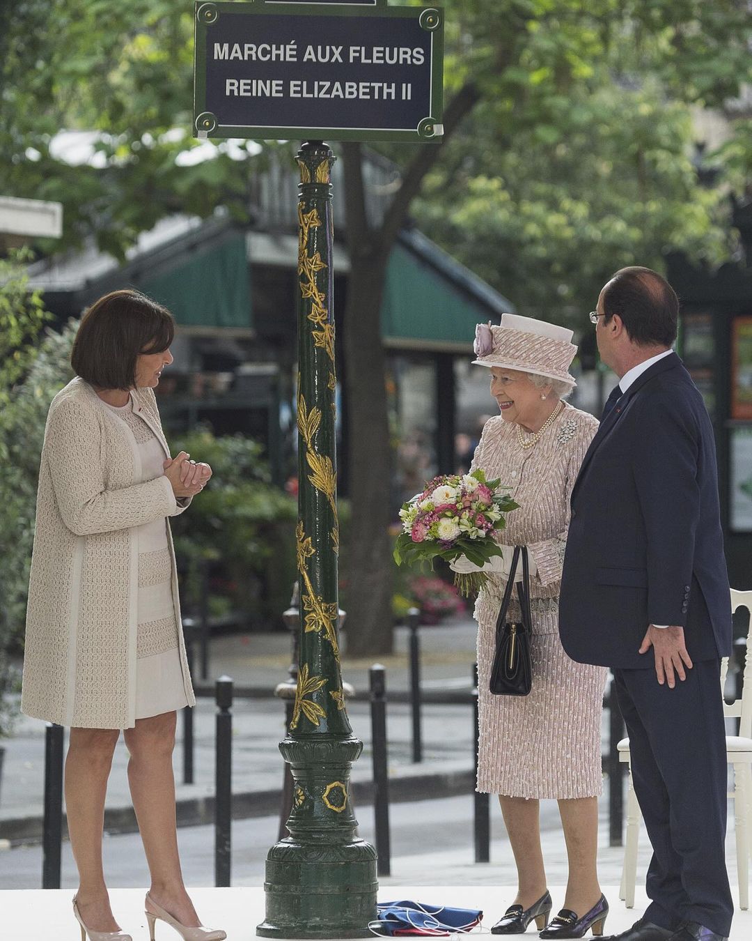 Karol III i Camilla w Paryżu