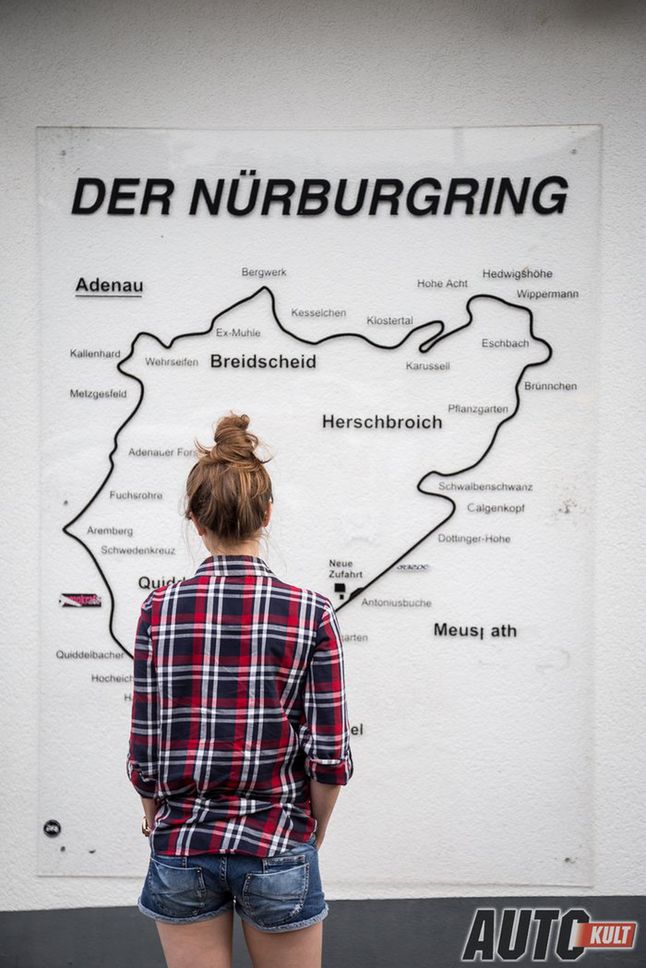 Schemat toru Nürburgring