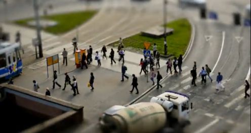 MikroCity - animowany tilt-shift z malutkiego Wrocławia [wideo] 1