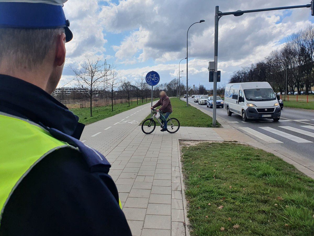 Mandaty dla rowerzystów. Policja ostro wzięła się za karanie