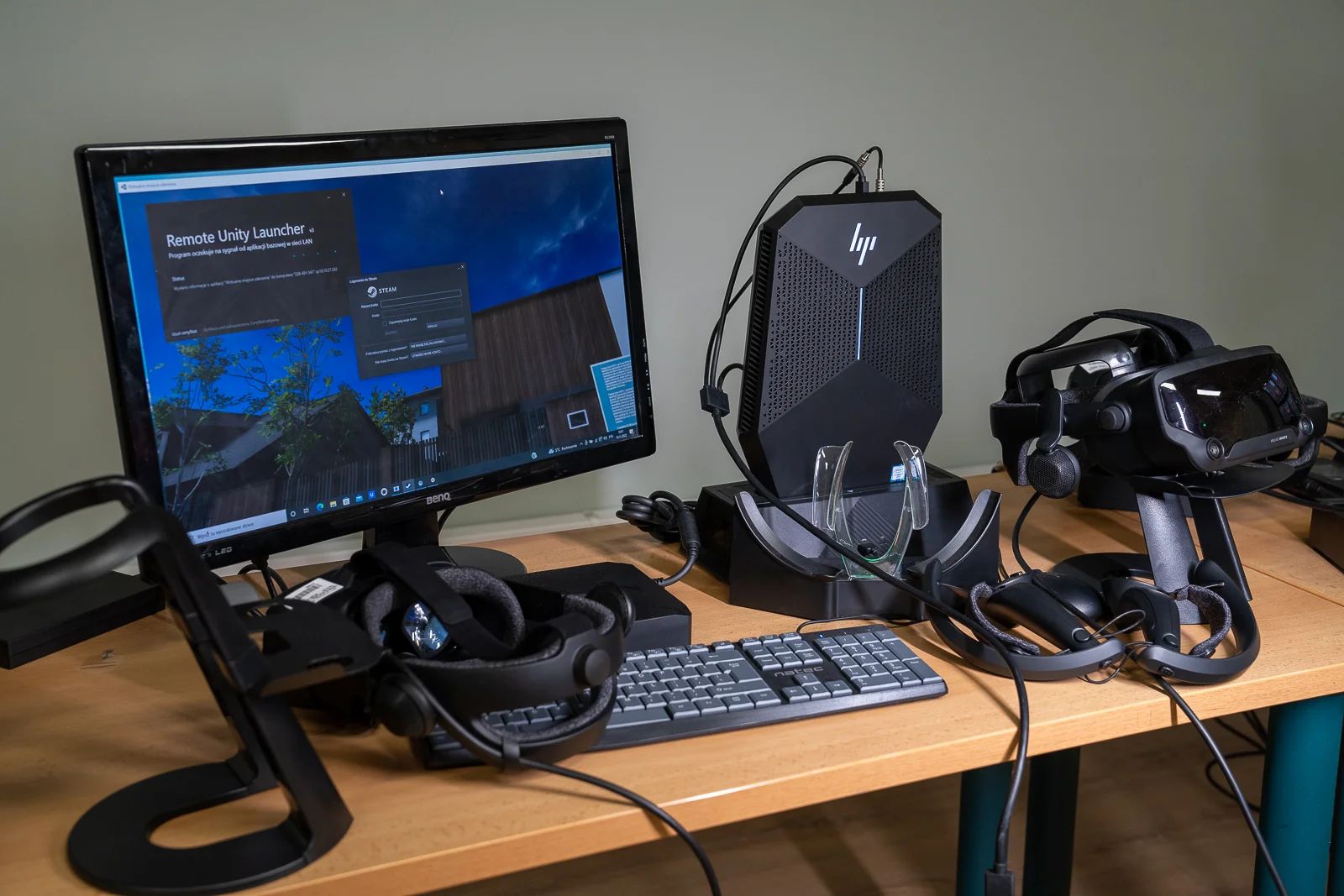 Sprzęt do VR