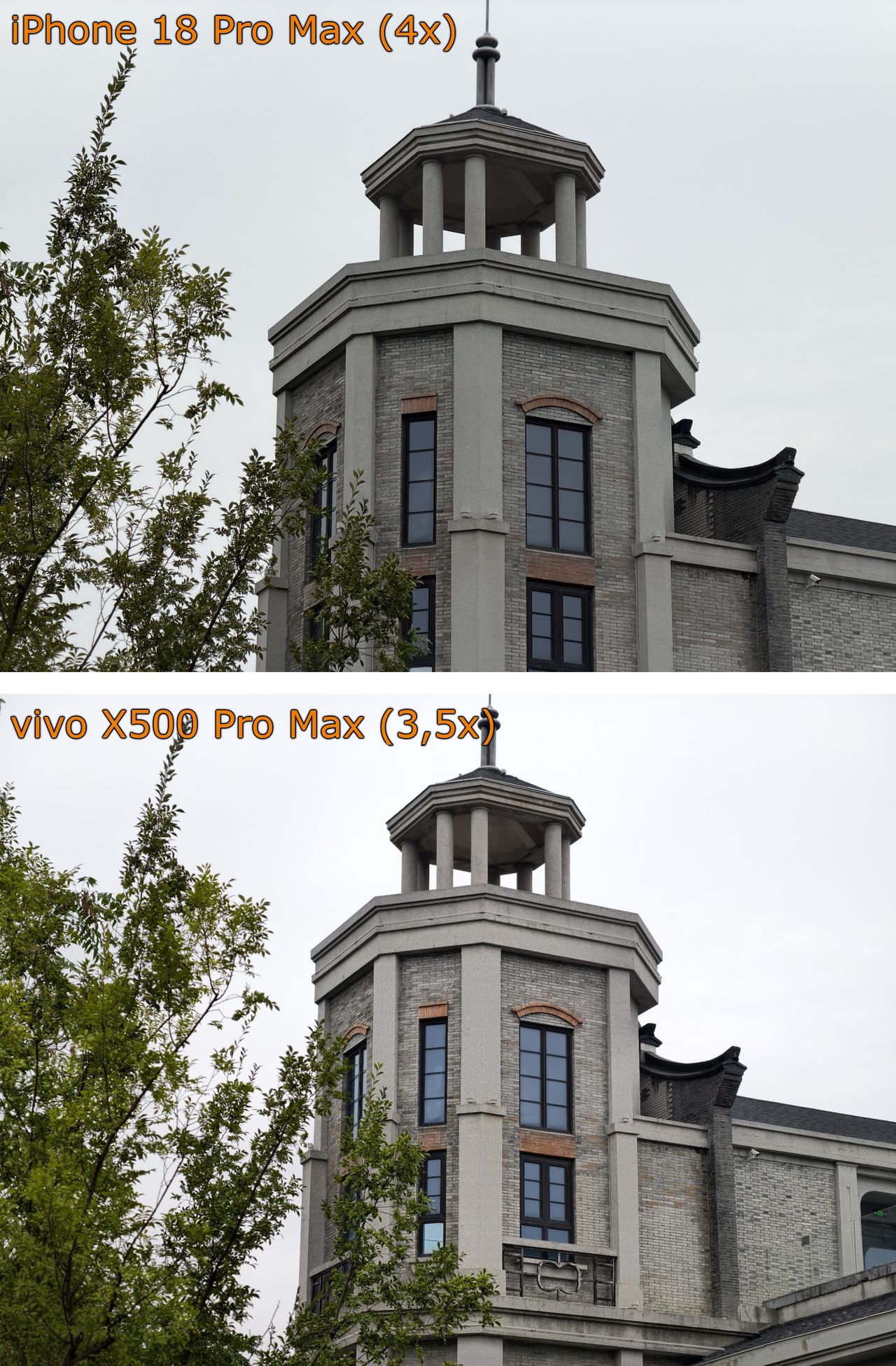 iPhone 18 Pro Max vs vivo X500 Pro Max