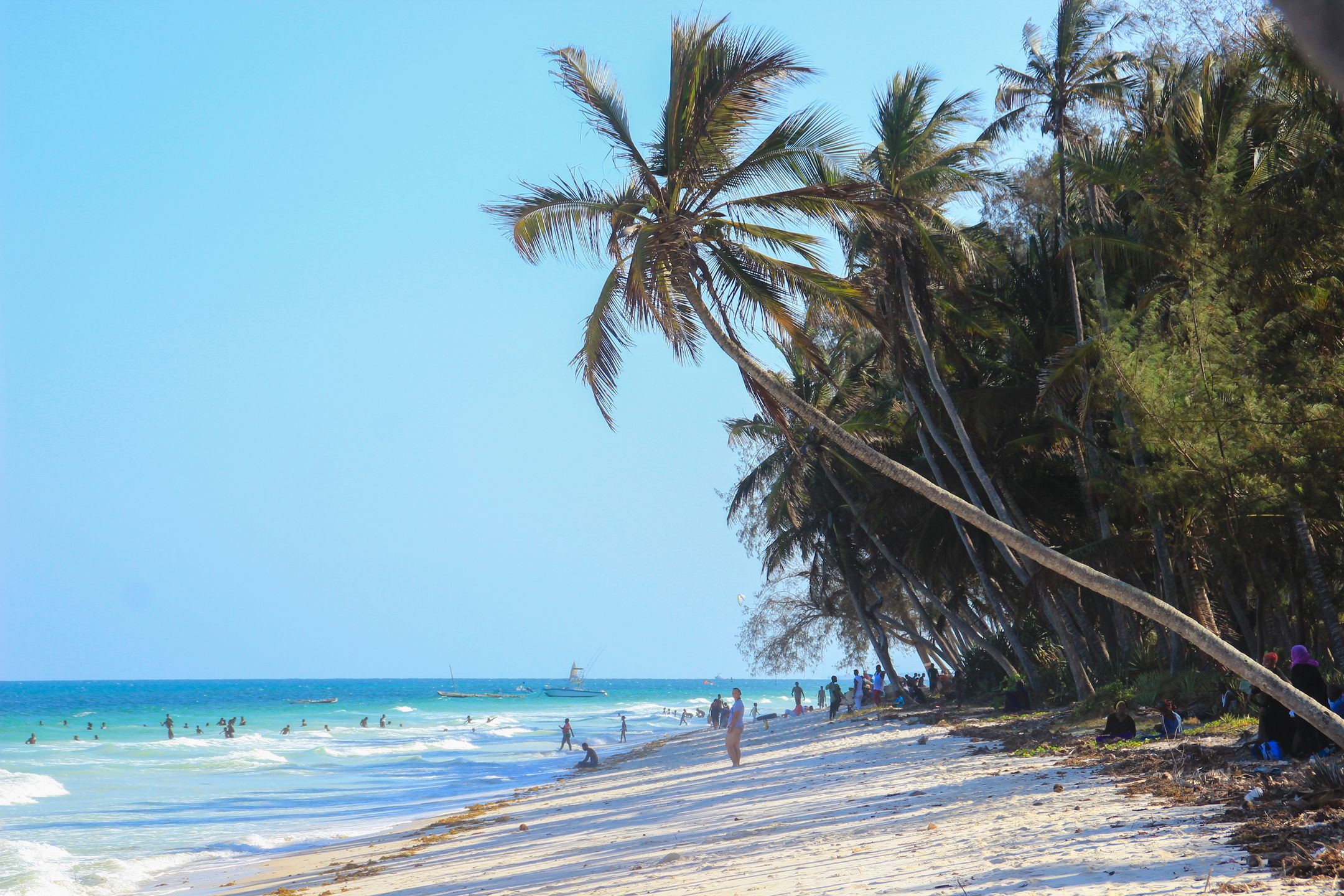 Plaże w Kenii są przepiękne