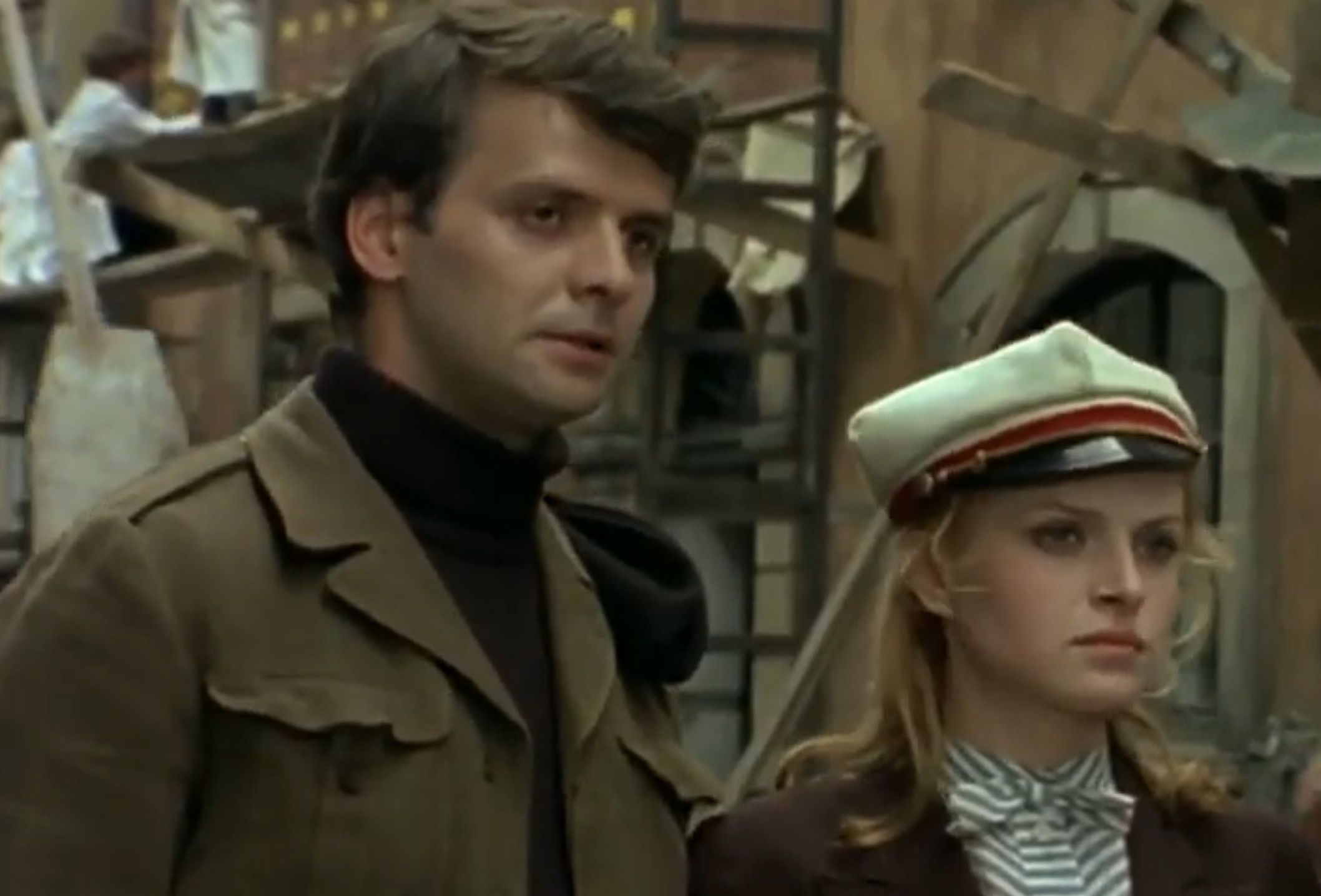 Krzysztof Kołbasiuk i Jolanta Żółkowska (jako Basia) w "Domu"