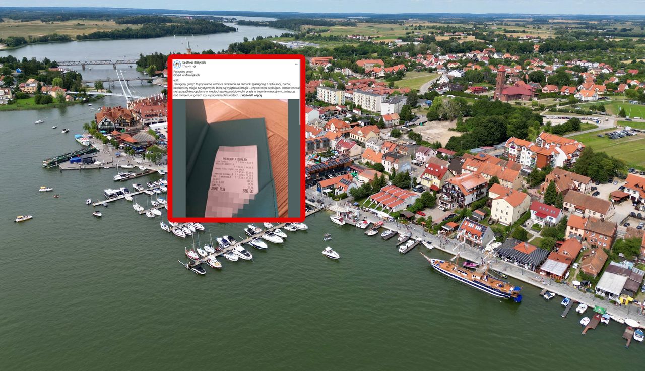 Pokazali paragon z Mazur. I się zaczęło. W sieci aż wrze