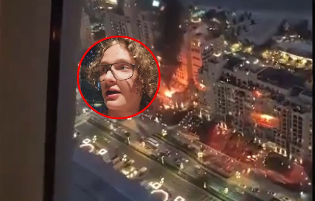 "200 m ode mnie walnął dron". Polak jest w Dubaju. Mówi, co się dzieje