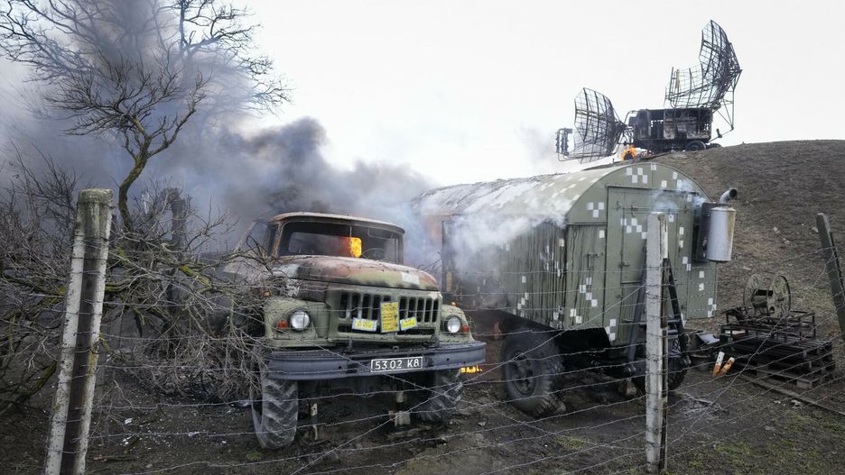 Atak Rosji na Ukrainę. Zniszczenia ukraińskiej obrony przeciwlotniczej pod Mariupolem