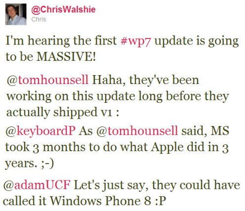 Styczniowa aktualizacja Windows Phone 7 zaskoczy wszystkich swoim rozmachem 2