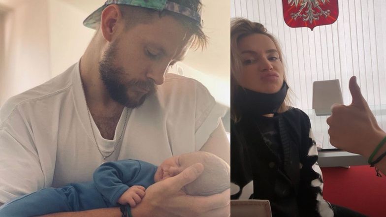 Sebastian Fabijański ogłosił, że syn jego i Maffashion będzie nosił imiona Bastian Jan