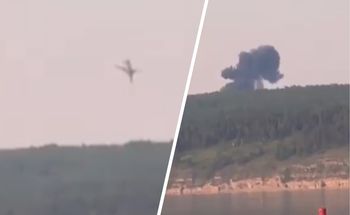 Katastrofa podczas szkolenia. Rozbił się rosyjski bombowiec Tu-22M3