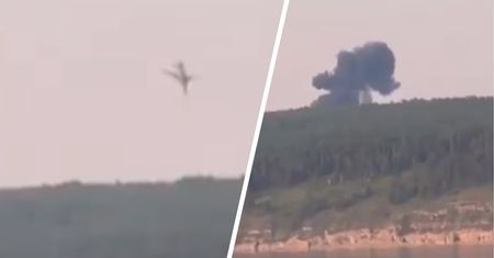Katastrofa podczas szkolenia. Rozbił się rosyjski bombowiec Tu-22M3