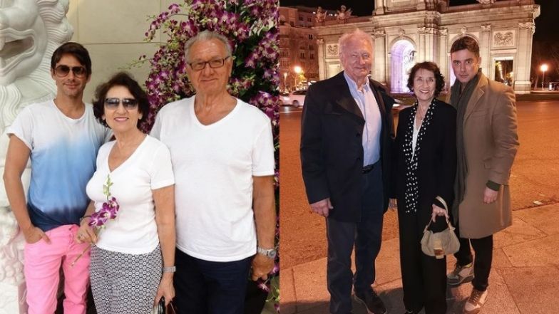 Celebryci pokazują rodziców w sieci