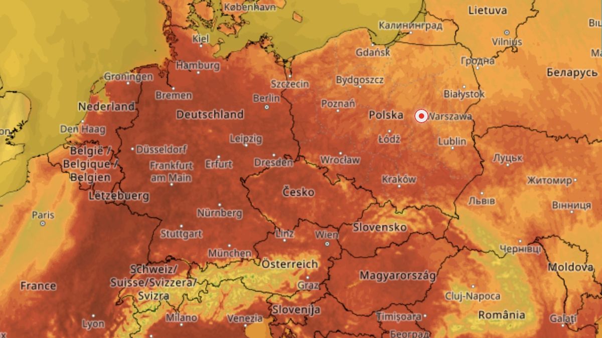mapa Polski