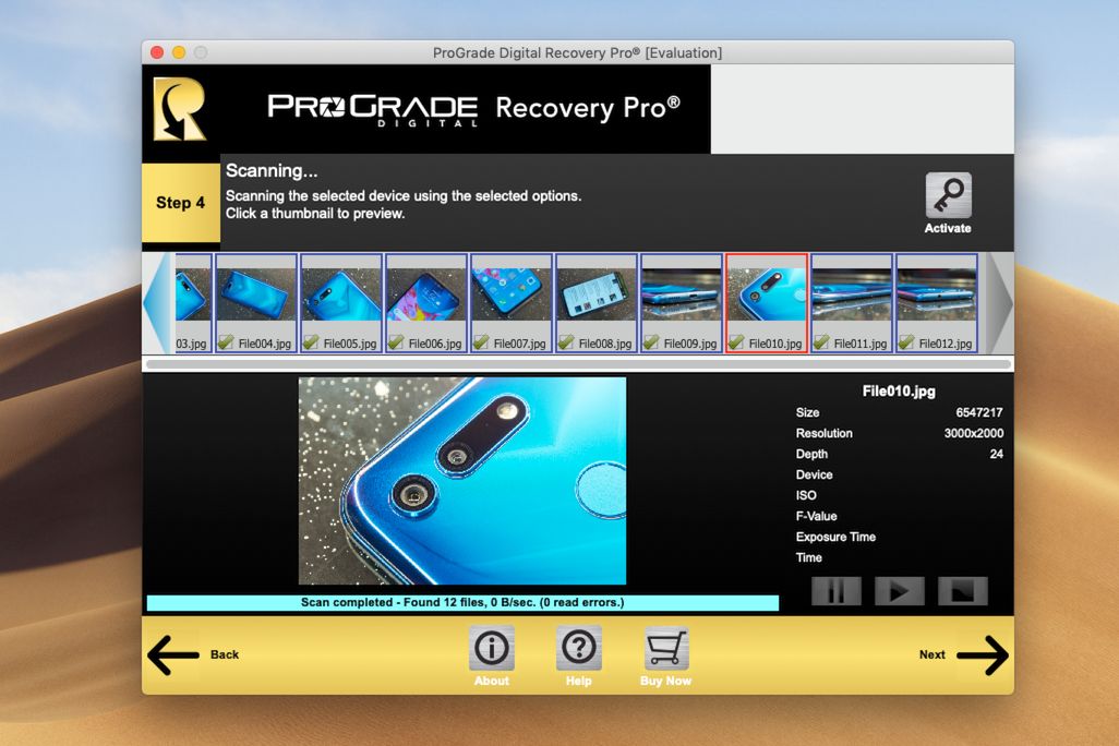 ProGrade Digital Recovery Pro umożliwi ci odzyskanie utraconych danych 3