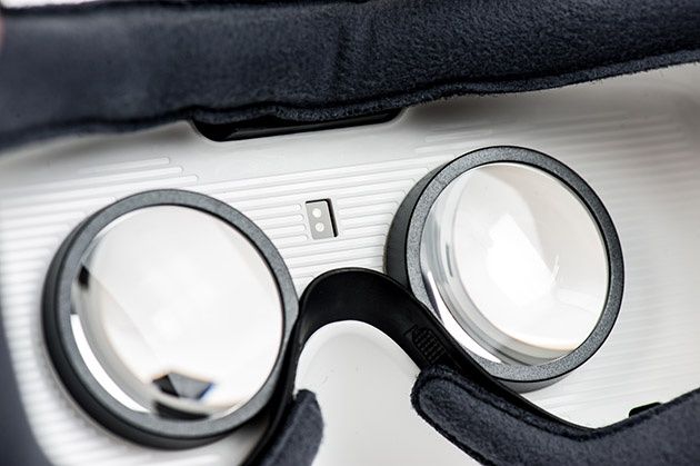 Samsung Gear VR - wnętrze